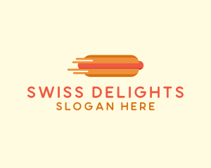 Fast Hot Dog Stand logo design