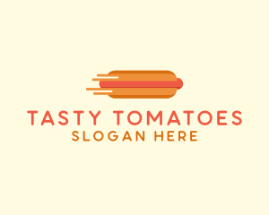 Fast Hot Dog Stand logo design