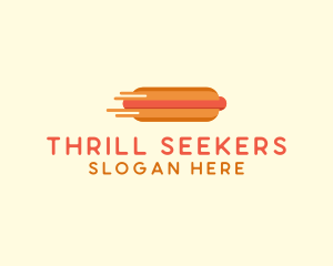 Fast Hot Dog Stand logo design