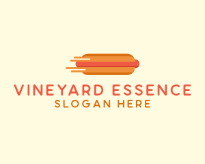 Fast Hot Dog Stand logo design