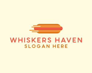 Fast Hot Dog Stand logo design