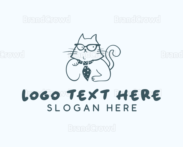 Pet Cat Logo