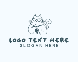 Sunglasses - Pet Cat logo design