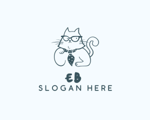 Pet Cat logo design