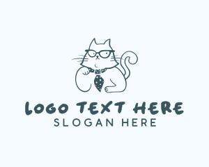 Doodle - Pet Cat logo design