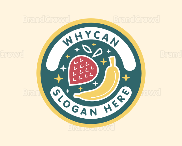 Fruit Farm Produce Logo