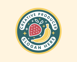 Fruit Farm Produce logo design