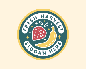 Produce - Fruit Farm Produce logo design