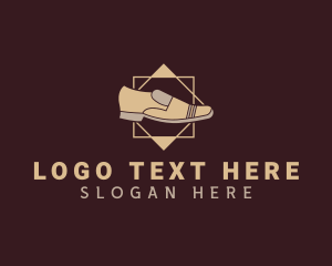 Leather - Vintage Shoe Boutique logo design