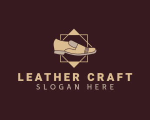 Leather - Vintage Shoe Boutique logo design