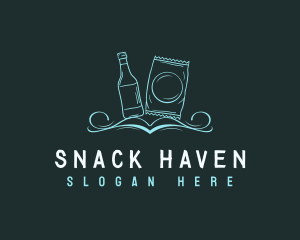 Snack Food Soda logo design