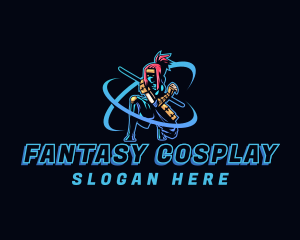 Cosplay - Lady Ninja Gaming logo design