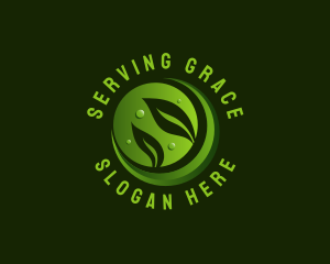 Planting Leaf Nature Logo