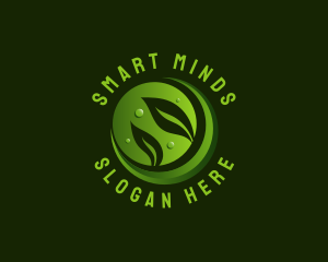 Planting Leaf Nature Logo