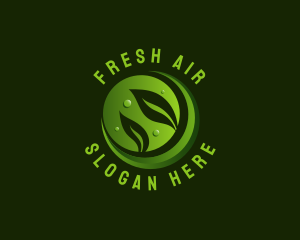 Planting Leaf Nature logo design