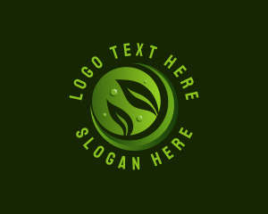 Eco - Planting Leaf Nature logo design