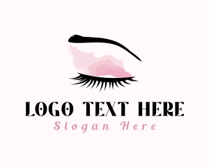 Eyeshadow - Eyebrow Stylist Glam logo design