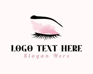 Eyebrow Stylist Glam Logo