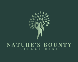 Natural Wellness Tree logo design