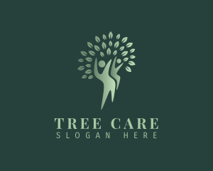 Natural Wellness Tree logo design