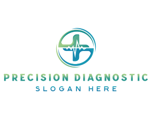 Diagnostic - Hospital Medical Cross logo design