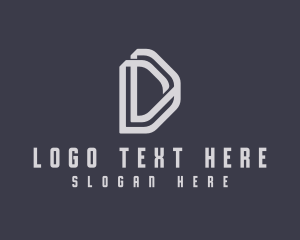 Letter D - Industrial Logistics Mover logo design