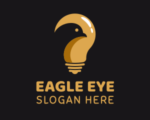 Eagle Light Bulb logo design