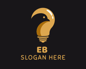 Electric - Eagle Light Bulb logo design