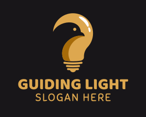 Eagle Light Bulb logo design