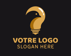 Charging - Eagle Light Bulb logo design