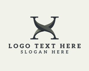 Architecture Interior Design Letter X logo design