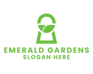 Green Secret Garden logo design