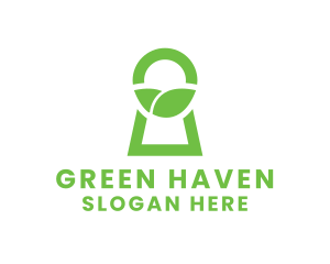 Green Secret Garden logo design