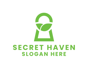 Green Secret Garden logo design