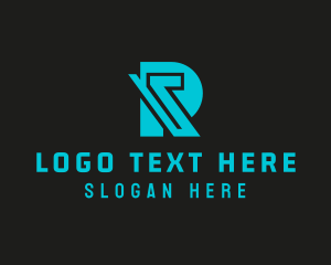 Advertising - Modern Firm Letter R logo design