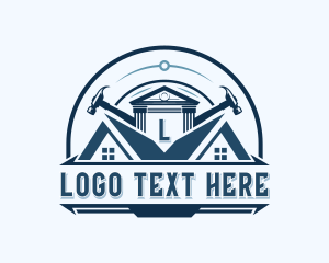 Remodeling - Hammer Renovation Repair logo design