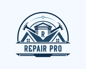 Hammer Renovation Repair logo design