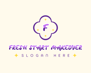 Grape Fruit Juice logo design