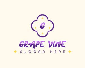 Grape Fruit Juice logo design