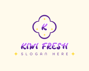 Grape Fruit Juice logo design