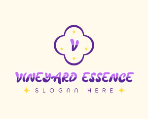 Grape Fruit Juice logo design