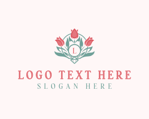 Artisanal - Tulip Floral Beauty logo design