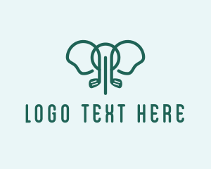 Sports - Elephant Golf Club logo design