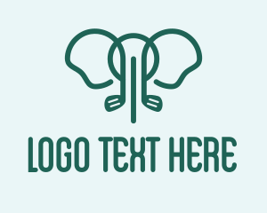 Club - Elephant Golf Club logo design