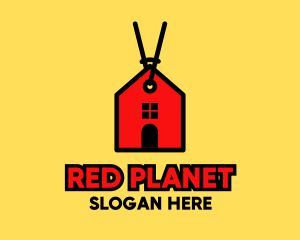 Red House Sale Tag logo design