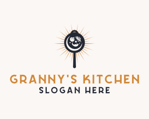 Vegetable Cooking Pan logo design