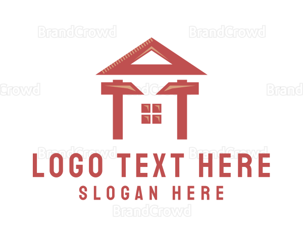 Home Construction Tools Logo