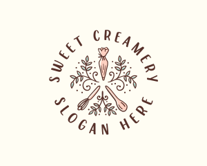 Whisk Pastry Bakeshop logo design