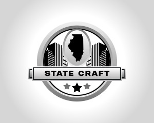 State - Illinois State Map logo design