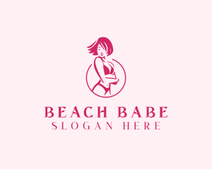 Sexy Bikini Woman logo design